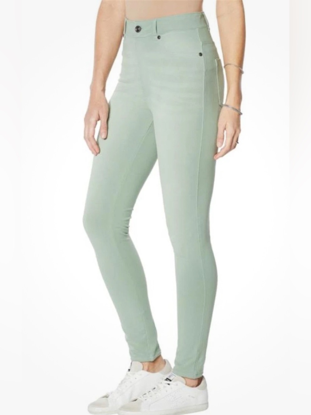 Diane Gilman DG2 Knit Flex Stretch Skinny Jeggings Size 2X